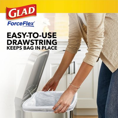 Glad ForceFlex 13-Gallon Kitchen Trash Bags, Gain Original Scent + Febreze – 160 ct. | LeakGuard, RipGuard, Odor Control