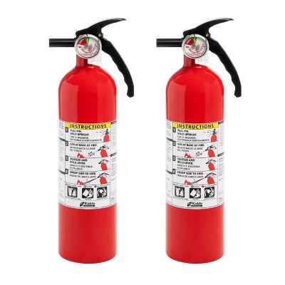 Kidde 6-Pack Fire Extinguisher – Rated 1A10BC | Multipurpose Home & Office Fire Safety