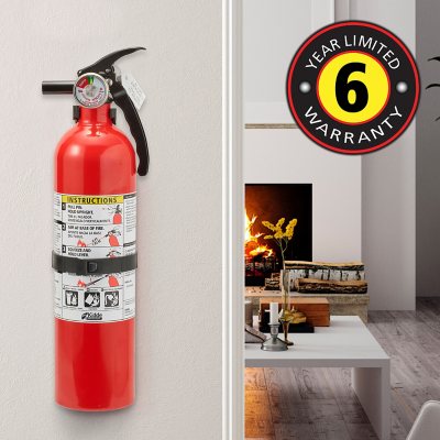 Kidde Twin Pack Fire Extinguisher – Rated 1A10BC | Multipurpose Home & Office Fire Safety