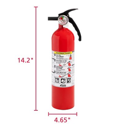 Kidde Twin Pack Fire Extinguisher – Rated 1A10BC | Multipurpose Home & Office Fire Safety