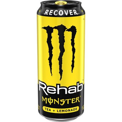 Monster Rehab Variety Pack – 15.5 fl. oz., 24-Pack | Non-Carbonated Energy + Electrolytes for Hydration & Recovery