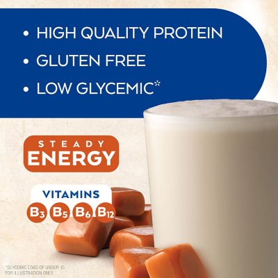 Atkins 15g Energy Protein Shake – Creamy Caramel, 11 fl. oz., 15-Pack | Low Carb, High Protein, Ready-to-Drink