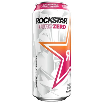 Rockstar Pure Zero Sugar-Free Energy Drink Variety Pack – 16 fl. oz., 24-Pack | High-Caffeine, Zero Sugar, Performance Boost