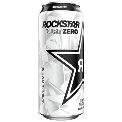 Rockstar Pure Zero Sugar-Free Energy Drink Variety Pack – 16 fl. oz., 24-Pack | High-Caffeine, Zero Sugar, Performance Boost