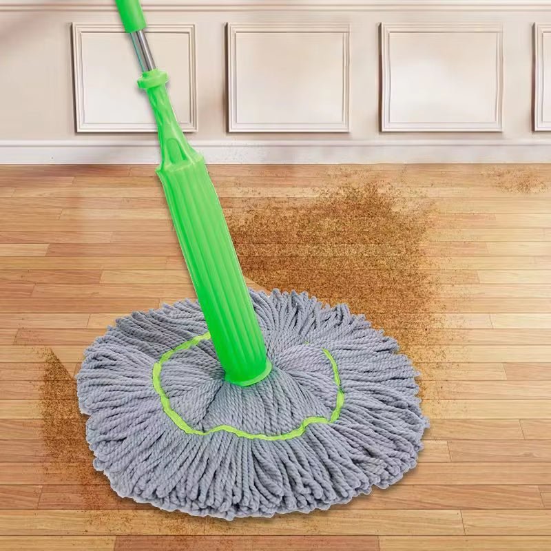 2 - In - 1 Hand - Washing Self - Rotating Mop Household Floor Rotary Dewater Mop Dry - Wet Dual - Purpose Household Mop Absorbent Clean Tool - Ultimate Online Deals