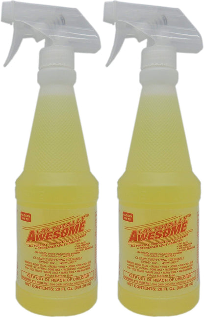 2 pack La's Totally Awesome All Purpose Cleaner, Degreaser & Spot Remover 2 bottles total of 40 Oz - Ultimate Online Deals