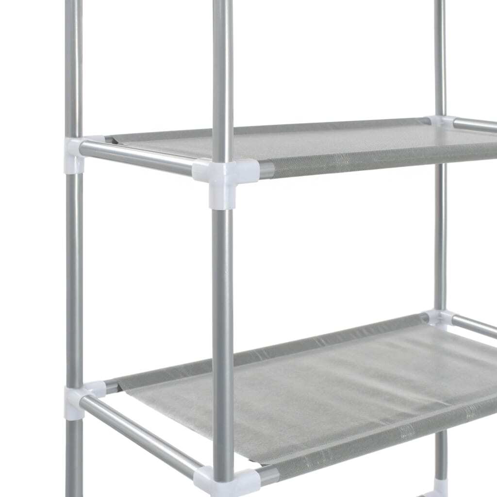 3 - Tier Storage Rack Over Toilet - Silver - 20.9" x 11" x 66.5" - Ultimate Online Deals