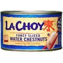 La Choy, Fancy Sliced Water Chestnuts, 8oz Can (Pack of 6)