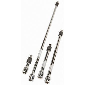 Pittsburgh Professional 4 Piece 3/8" Drive Quick-Release Extension Bar Set