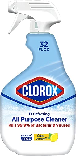 clorox All Purpose Disinfecting Cleaner Spray, Bleach Free, 32 Oz, 2 Pack