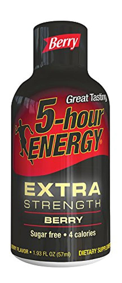 5 - Hour Energy Extra Stength, Berry, 6 - Count - Ultimate Online Deals