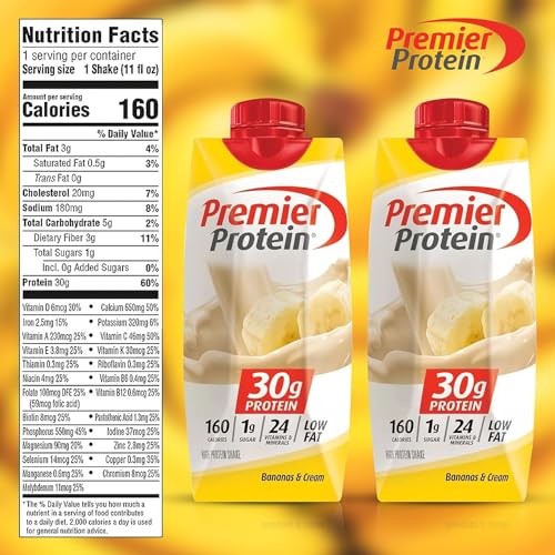 VITALVARIETY Premier Protien Chocolate High Protein Shakes 11 Fl. Oz Each (15pk)