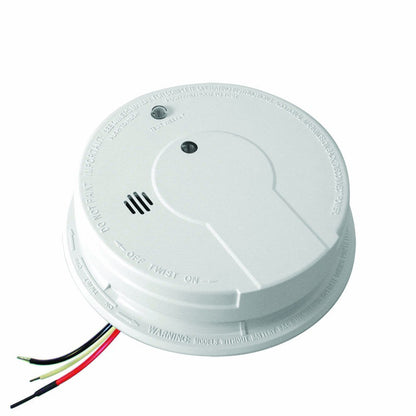 Kidde 21006371 p12040 Hardwire With Battery Backup Photoelectric Smoke Alarm, White