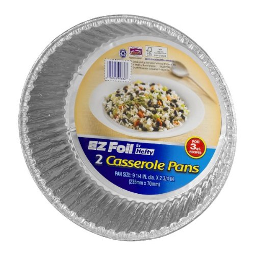 EZ Foil By Hefty 2 Casserole Pans