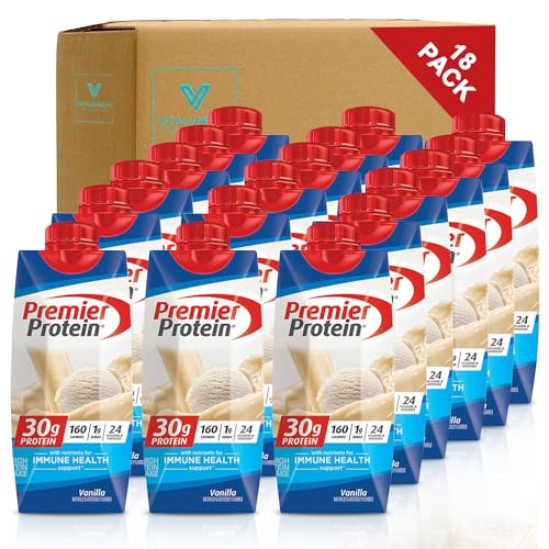 VITALVARIETY Premier Protien Chocolate High Protein Shakes 11 Fl. Oz Each (15pk)