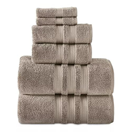 Member Mark 100% Cotton Hotel Premier Collection Luxury Bath Towel Bundle (Assorted Colors)