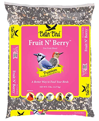 Better Bird, Fruit N’ Berry, 5 lb Poly Bag, Pack of 1