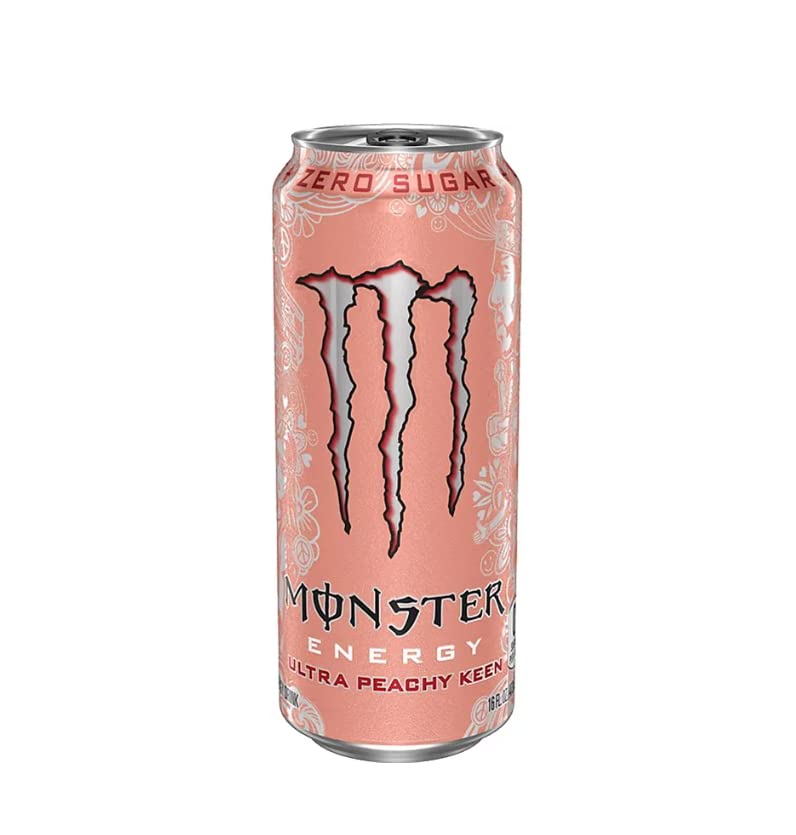 Monster Energy Ultra Variety Pack, Strawberry Dreams, Watermelon, Peachy Keen (16 fl. oz, 24 pk.)