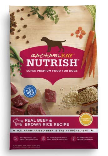 Rachael Ray Nutrish Real Beef and Brown Rice Recipe Flavor Dry Dog Food (Pack of 2)