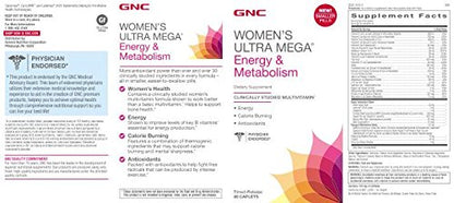 GNC Womens Ultra Mega Energy Metabolism