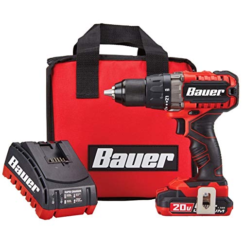 Bauer 1792C-B1 Hypermax Lithium, Hammer Drill Kit