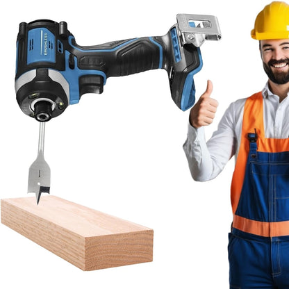 NEW!! Hercules 20V Brushless Cordless 1/4 in. Compact 3-Speed Impact Driver - 3 Speeds and Self Tapping/Auto Stop