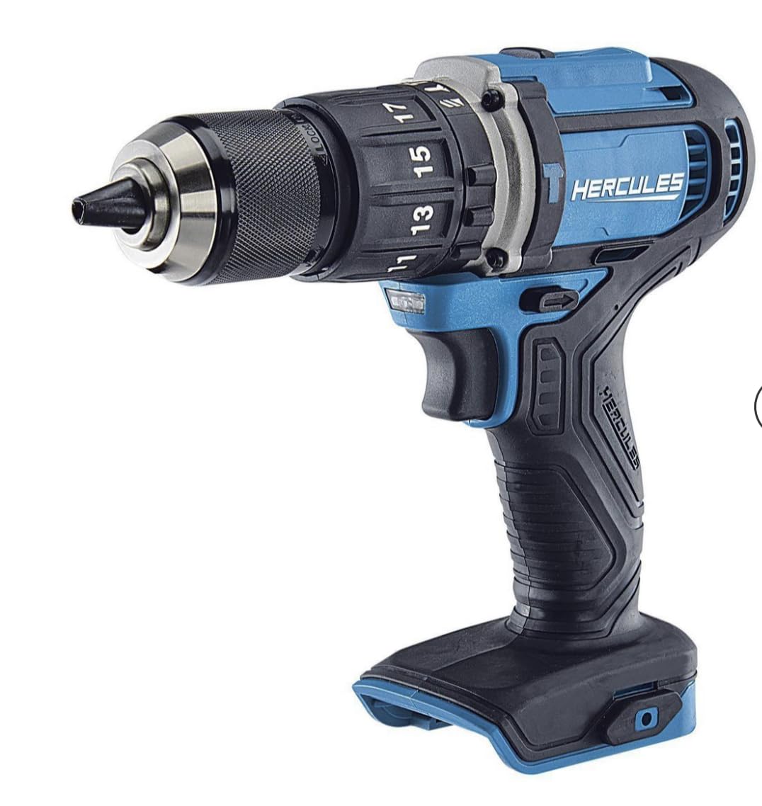 HERCULES 20V Lithium Cordless 1/2 In. Compact Hammer Drill/Driver - Tool Only