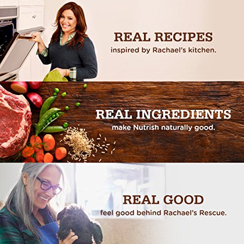 Rachael Ray Nutrish Dish Premium Natural Dry Dog Food, Beef & Brown Rice Recipe with Veggies, Fruit & Chicken, 3.75 Pounds