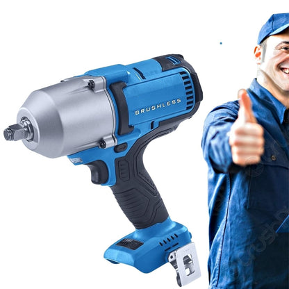 NEW!! HERCULES-Compatible 20V Brushless Cordless 1/2 in. High Torque Impact Wrench (Model HCB86B) - Tool Only - 1700 RPM 1200 ft. lbs. of Bolt Breakaway Torque and 700 ft. lbs. of Fastening Torque