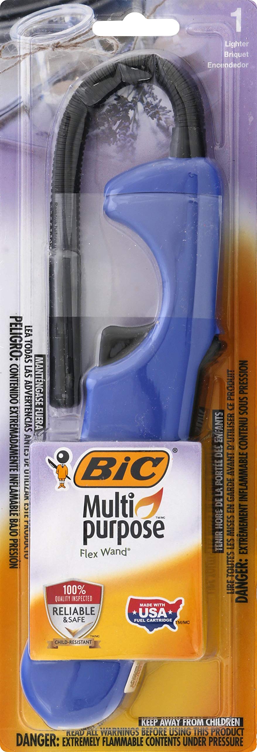 Bic 1pk Candle Flex Utility Lighter (Color May Vary)