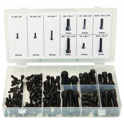 106 Piece Allen Head Cap Screw Set