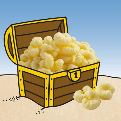 Pirate's Booty Aged White Cheddar Cheese Puffs, 60ct, 0.5oz Individual Snack Size Bags, Gluten Free, Healthy Kids Snacks, 100 Calorie Snack Packs