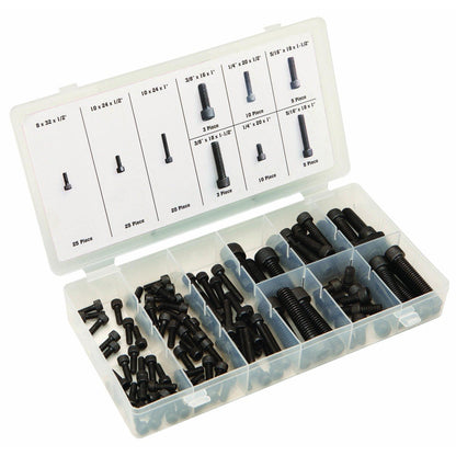 106 Piece Allen Head Cap Screw Set