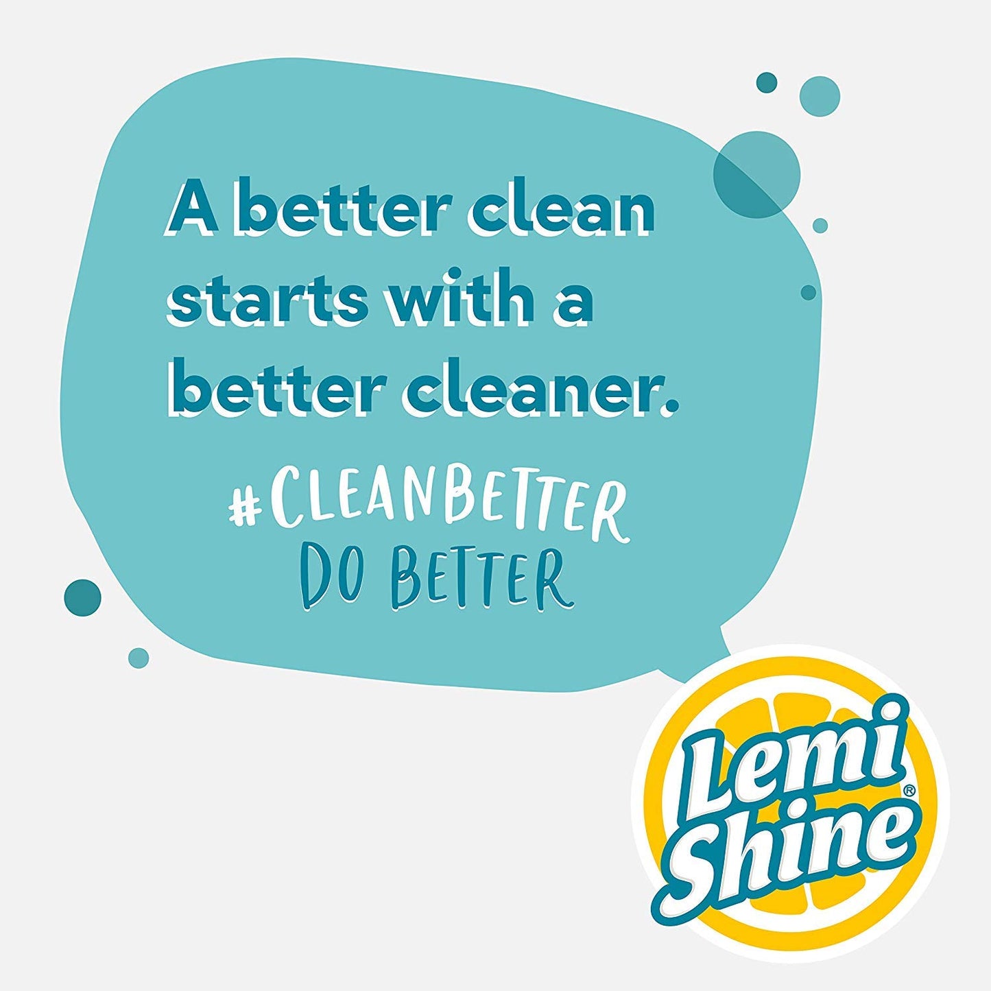 Lemi Shine Dishwasher Cleaner, Cleans, Deodorizes and Restores Performance with Natural Citric Extracts, 1.76 oz. - 4 pack