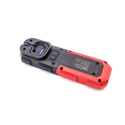 HyperTough 350-LUMEN Rechargeable LED Work Light Strong Magnet Pivoting Stand Flashlight USB Powered by Lithium-ION Battery