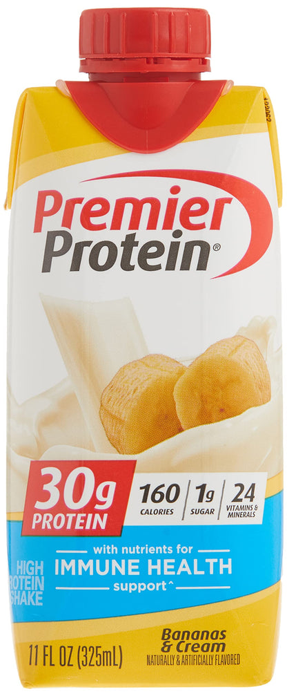 Premier Protein Premier Bananas & Cream High Protein Shake (15 X 11 Fl Ounce )Total Net Wt (165 Fl Ounce ),, ()