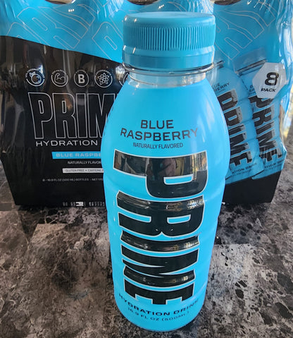 Prime Hydration 8 pack blue Raspberry