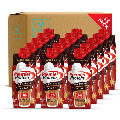 VITALVARIETY Premier Protien Chocolate High Protein Shakes 11 Fl. Oz Each (15pk)