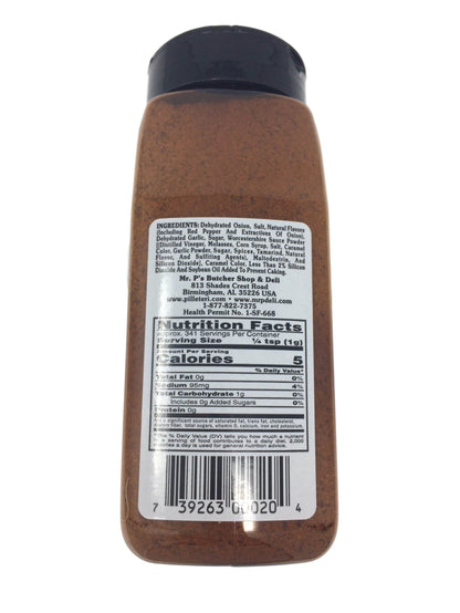 Pilleteri's Original Rub 'A' Butt Seasoning, 12 oz. Bottle