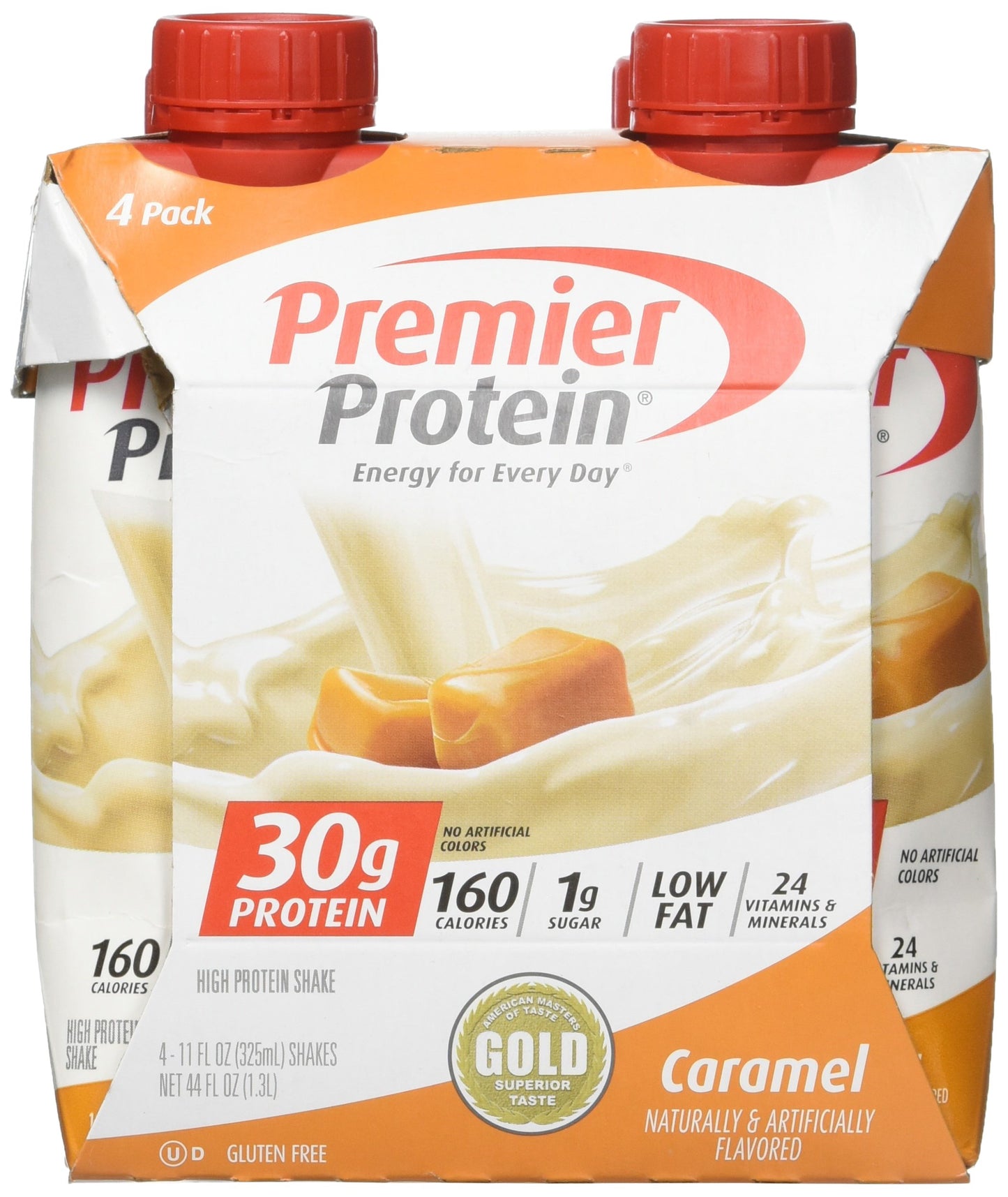 Premier Protein Caramel Shakes, 4 Count