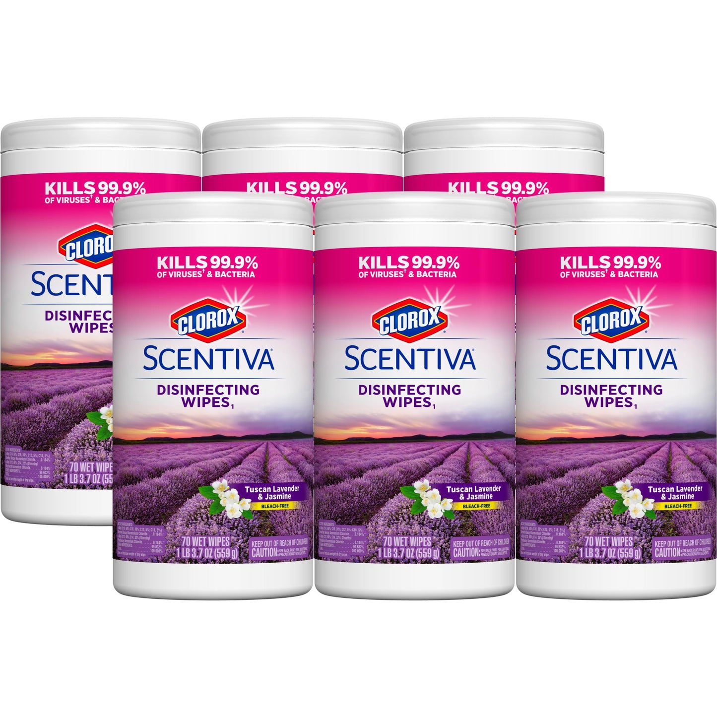 Clorox Scentiva Disinfecting Wipes