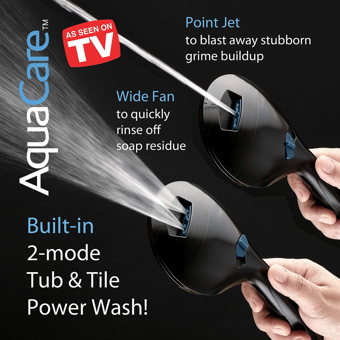 2639M-2649M-2659M-2669M-2739M-2749M-2759M AquaCare High Pressure 8-mode Handheld Shower Head