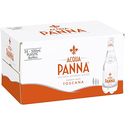 Acqua Panna Natural Spring Water, 16.9 Fl. Oz. Plastic Bottles, Pack of 24 - Ultimate Online Deals