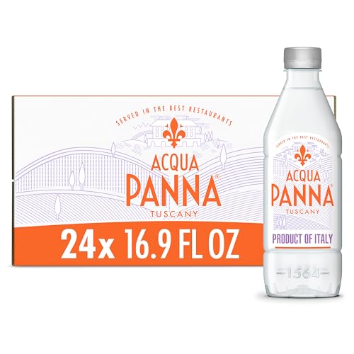 Acqua Panna Natural Spring Water, 16.9 Fl. Oz. Plastic Bottles, Pack of 24 - Ultimate Online Deals