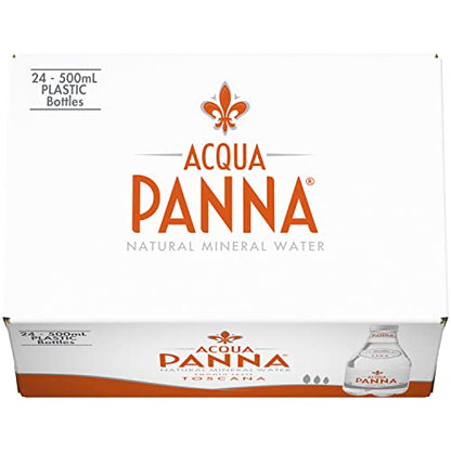 Acqua Panna Natural Spring Water, 16.9 Fl. Oz. Plastic Bottles, Pack of 24 - Ultimate Online Deals