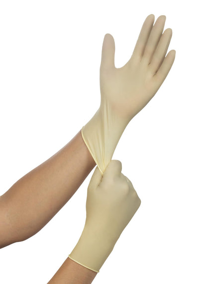 Ansell Microflex Diamond Grip MF - 300 Disposable Latex Gloves for Automotive, Healthcare, Machinery Industries - Ultimate Online Deals