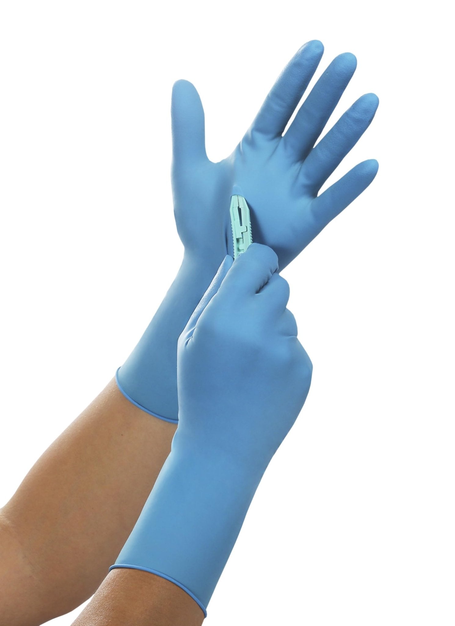 Ansell Microflex SafeGrip SG - 375 Extra Thick Disposable Latex Gloves - Ultimate Online Deals