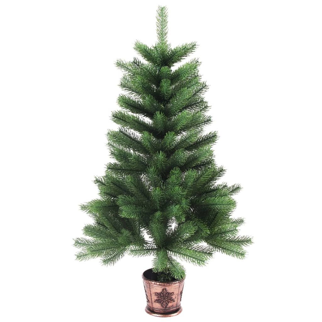 Artificial Christmas Tree Lifelike Needles - 2 ft - Green - Ultimate Online Deals