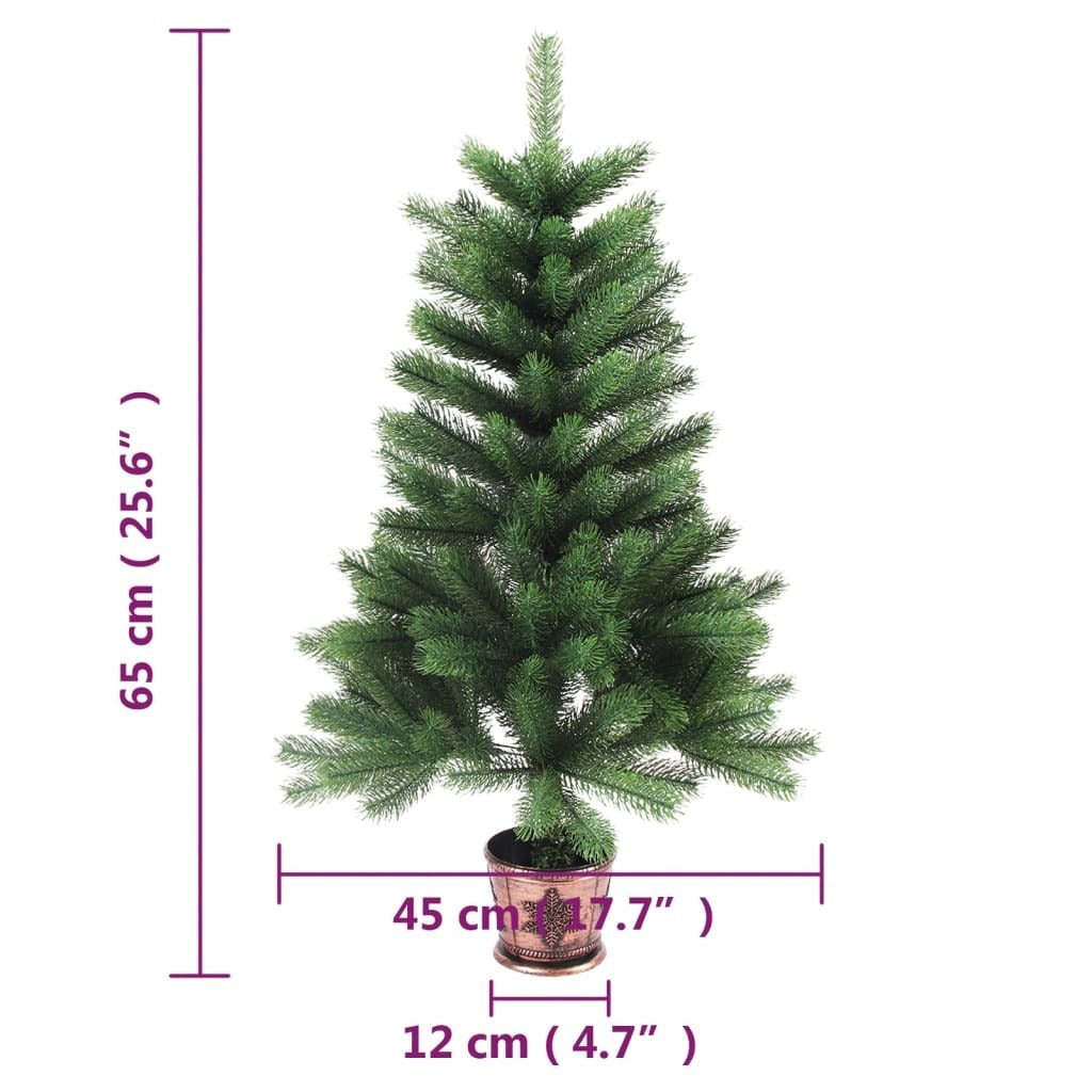 Artificial Christmas Tree Lifelike Needles - 2 ft - Green - Ultimate Online Deals