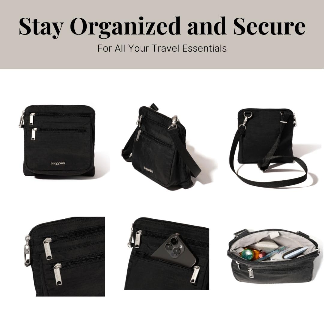 Baggallini Securtex Anti - Theft Crossbody - Ultimate Online Deals